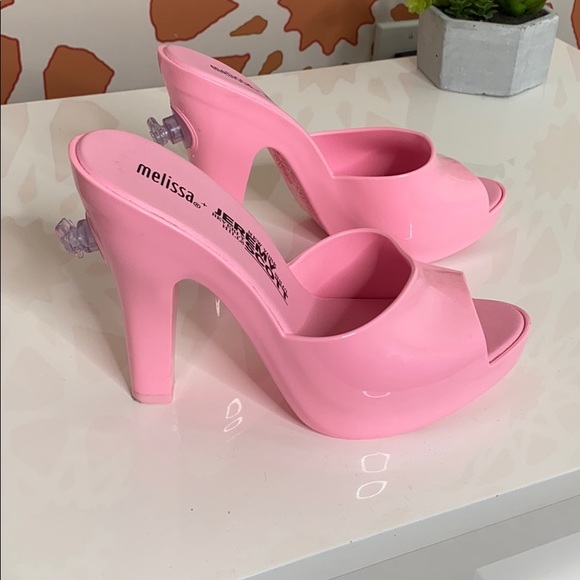 melissa jeremy scott pink barbie heels